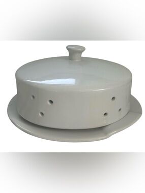 BRIE BAKER WHITE STONEWARE